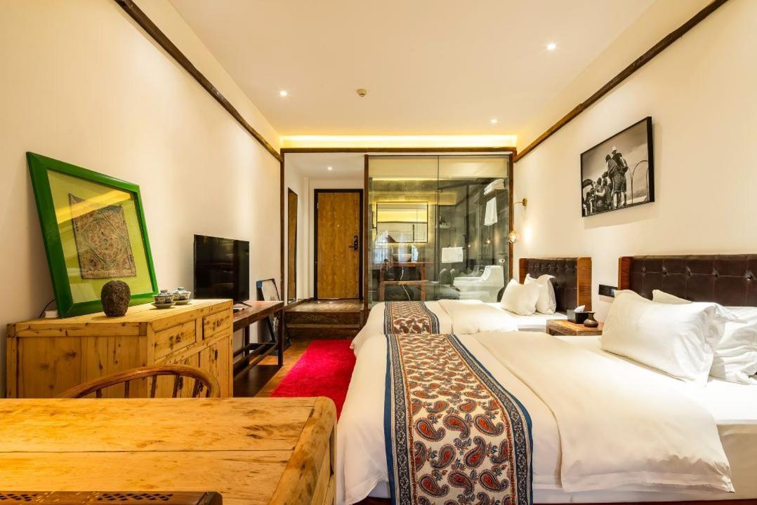 Qintai Tibetan Culture Boutique Hotel 청두 외부 사진