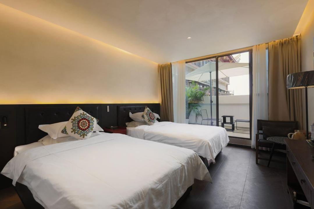 Qintai Tibetan Culture Boutique Hotel 청두 외부 사진