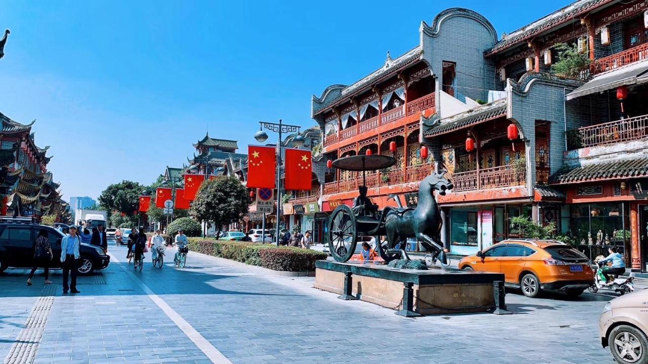 Qintai Tibetan Culture Boutique Hotel 청두 외부 사진